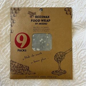 Beeswax Food Wrap Set of 9